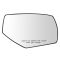 14 Silverado, Sierra 1500; 15 Silverado, Sierra 2500, 3500 Non Htd Convex Mirr Glass w/Bck Plate RH
