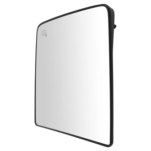 04-14 F150 NB; 99-15 F250SD-F550SD (w/Aftermarket Tow Mirror) Heated Mirror Glass w/Backing Plate LH