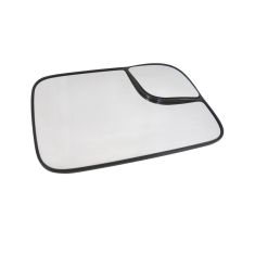 94-10 Dodge Ram PU (w/CC Towing Mirror) (w/o TS) Dual Heated Replacement Glass w/Backing Plate RH