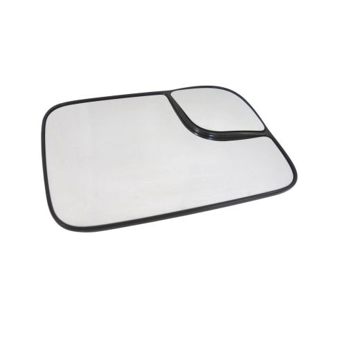 94-10 Dodge Ram PU (w/CC Towing Mirror) (w/o TS) Dual Unheated Replacement Glass w/Backing Plate RH
