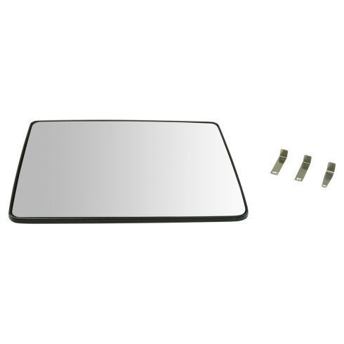 09-14 Ford F150 (w/CC Head) Upper Towing Heated Mirror Glass w/Mounting Plate RH