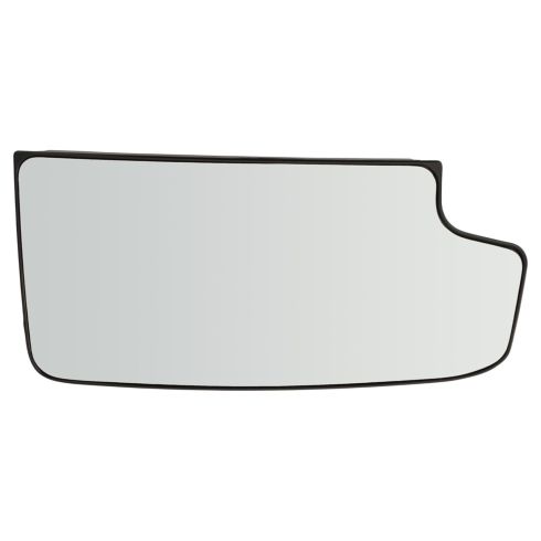 92-00 GM FS SUV; 92-17 FS PU (w/OE or CC Upgrade Tow Mirror) Lwr Convex Mirror Glass w/Bcking RH