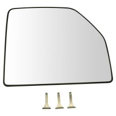 15-17 Ford F150; 17 F250SD-F550SD (w/OE Tow Mirror) Non Heated Upper Mirror Glass w/Backing RH