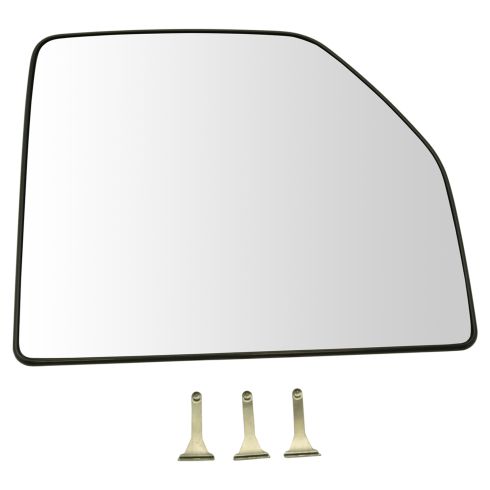 15-17 Ford F150; 17 F250SD-F550SD (w/OE Tow Mirror) Non Heated Upper Mirror Glass w/Backing RH