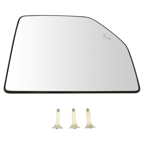 15-17 Ford F150 (w/OE Tow Mir) Heated, w/Blind Spot Ind (Non Dimming) Upper Mirror Glass w/Bcking RH