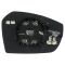 17-18 Ford Escape (w/OE or AM Mirror & w/Spotter Glass) Flat Heated Mirror Glass w/Backing Plate LH