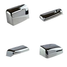 14-16 GM PU 1500; 15-16 2500, 3500 (w/RPO: K40 Dsl Brk) (CC Only) Tow Mir Chrme Cap Kit (Set of 4)