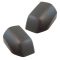 15-17 Ford F150 (w/OE & AM Non Tow Mirror) Textured Mirror Cap PAIR