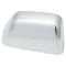 15-18 Ford F150; 17-18 Raptor (w/OE or AF TOW Mirror) UPGRADE Checker Flag Style CHROME Mir Cap PAIR