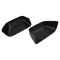 15-18 Ford F150; 17-18 Raptor (w/OE or AF TOW Mirror) UPGRADE Checker Flag Style BLK TXT Mir Cap PR