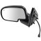 1999-02 Silverado Pwr Htd Blk Chrme Mirror Pair