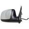 1999-02 Silverado Pwr Htd Blk Chrme Mirror Pair