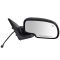 1999-02 Silverado Pwr Htd Blk Chrme Mirror Pair
