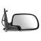 02 Avalanche Pwr Htd Folding Blk Mirror Pair