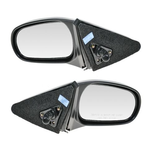 1996-00 Honda Civic 2dr Manual Mirror Pair