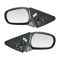 1996-00 Honda Civic 2dr Manual Mirror Pair