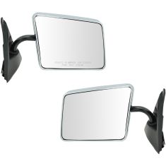 82-94 S10 Manual Mirror Chr Pair