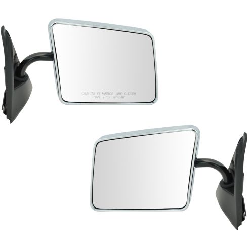 82-94 S10 Manual Mirror Chr Pair