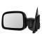 02-06 Jeep Liberty Folding Manual Mirror Pair