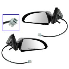 06-07 Chevy Impala No Heat Power Mirror Pair