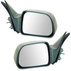 00-04 Toyota Tacoma Manual Remote Non Folding Mirror Pair
