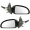 2005-07 Chevy Cobalt Mirror Manual for 4dr Sedan Pair