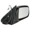 02-06 Honda CR-V Power Mirror Smooth Black Head PAIR