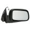 02-06 Honda CR-V Power Mirror Smooth Black Head PAIR