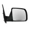 2007-09 Toyota Tundra; 2008-09 Sequoia Pwr Mirror w/Smooth Black Cap PAIR