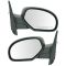 07-10 Chevy Silverado, GMC Sierra Textured Folding Manual Mirror PAIR