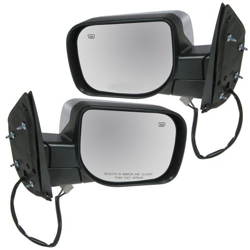 04-10 Nissan Titan Armada SE Pwr Htd Chrm Cap Std Mirror PAIR