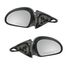 98-02 FORD Escort ZX2 Coupe, blk Pwr Mir PAIR