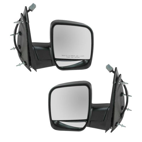 02-07 Ford Van Dual Mirror Pwr w/Pdl Lt 4 Mnts PAIR