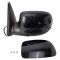 00-06 GM Truck Power Mirror Heated Pud Gloss Blk PAIR