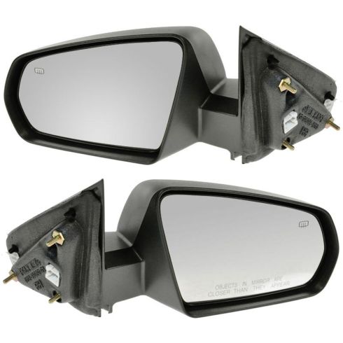 08-10 Dodge Avenger Heated Power Textured Fixed Mirror PAIR