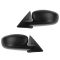 06-10 Dodge Charger Power Textured Fixed Mirror PAIR