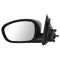 06-10 Dodge Charger Power Textured Fixed Mirror PAIR