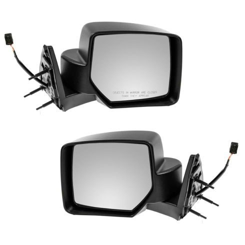 07-11 Dodge Nitro Textured Power Mirror PAIR