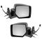 07-11 Dodge Nitro Textured Power Mirror PAIR
