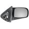 07-10 Hyundai Sante Fe Black w/Smooth Black Cover Power Heated Mirror PAIR