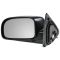 07-10 Hyundai Sante Fe Black w/Smooth Black Cover Power Heated Mirror PAIR