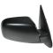 07-10 Hyundai Sante Fe Black Textured Power Heated Mirror PAIR