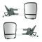 03-07 Sierra, Silverado; 03-06 FS SUV Pwr Htd w/Memory LED TS Tele Chrome Cap Mirror PAIR