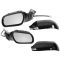2003-08 Mazda 6 (exc Speed6) Power Gloss Black Mirror PAIR