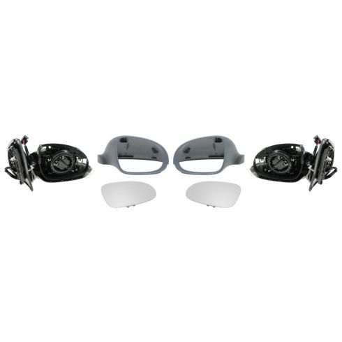 2006-09 VW Jetta, Rabbit Power Heated w/Turn Signal PTM Mirror PAIR