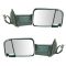 09-11 Dodge Ram 1500 (exc Mega Cab); 10-11 2500 3500 Pwr Htd TS PL Chrme Cap Tow Upgrade Mirror PAIR