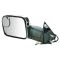 98-01 Dodge Ram 1500; 98-02 2500 3500 Pwr Htd TS Chrome Cap Tow (Perf Upgrade 2010 Look) Mirror PAIR