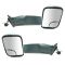 98-01 Dodge Ram 1500; 98-02 2500 3500 Pwr Htd TS Chrome Cap Tow (Perf Upgrade 2010 Look) Mirror PAIR