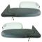 98-01 Dodge Ram 1500; 98-02 2500 3500 Pwr Htd TS Chrome Cap Tow (Perf Upgrade 2010 Look) Mirror PAIR