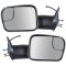94-01 Dodge Ram 1500; 94-02 2500 3500 Manual TS Chrome Cap Tow (Perf Upgrade 2010 Look) Mirror PAIR